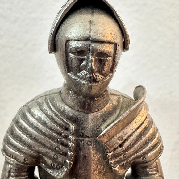 King‎ Henry VIII Foot Combat Armour C.1520 Pewter Detailed Figurine Articulated - Picture 2 of 13